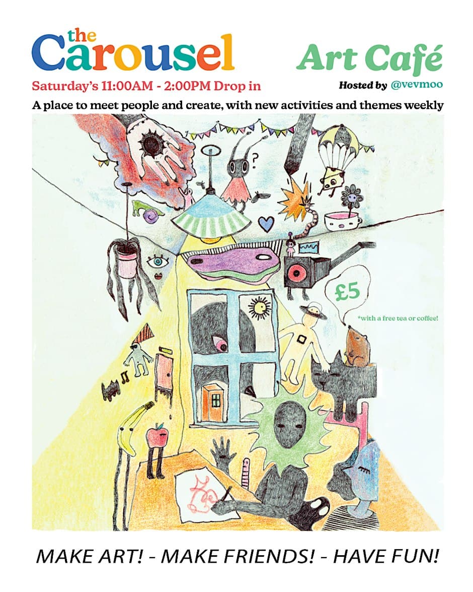 From the organiser's page for Art Café: zine workshop (dream theme)