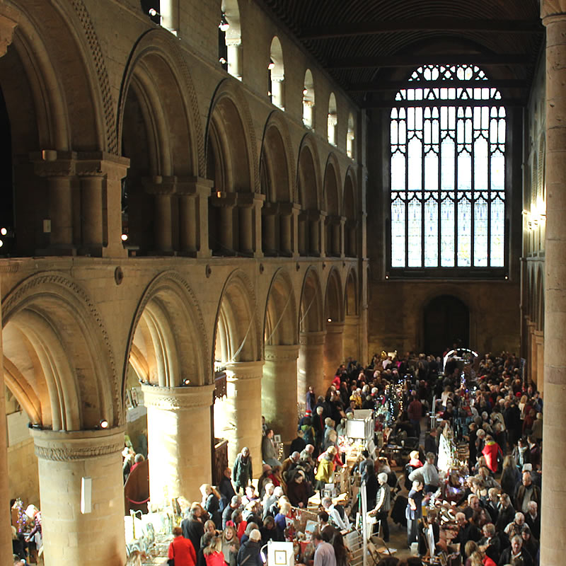From the organiser's page for Winter Craft Fair at Southwell Minster