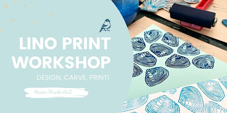 From the organiser's page for Beginners lino print workshop